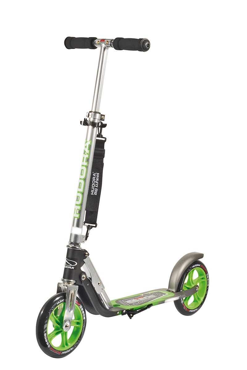 фото Самокат hudora big wheel 205 blue/green