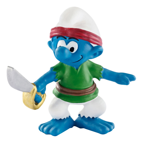 

Фигурка Смурфики Гном Пират Schleich The Smurfs 20762, Гном Пират