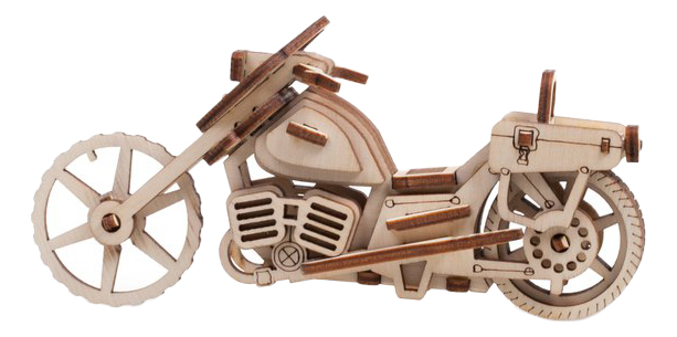 фото Модели для сборки lemmo мотоцикл майк