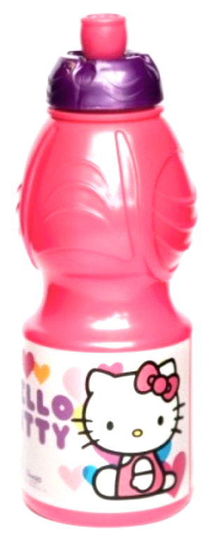 

Бутылка Stor Hello Kitty Сердечки 400 мл pink, Hello Kitty Сердечки