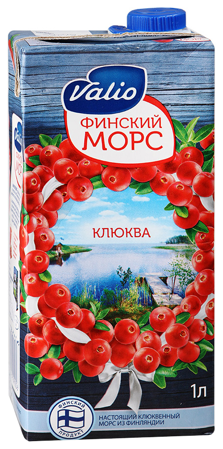 

Морс Valio, клюква, 1 л, Клюква