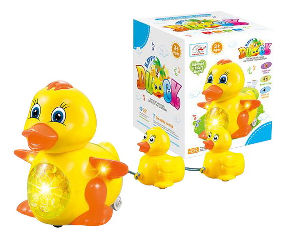 Игровой набор Duck Утка с утятами Gratwest Б78590