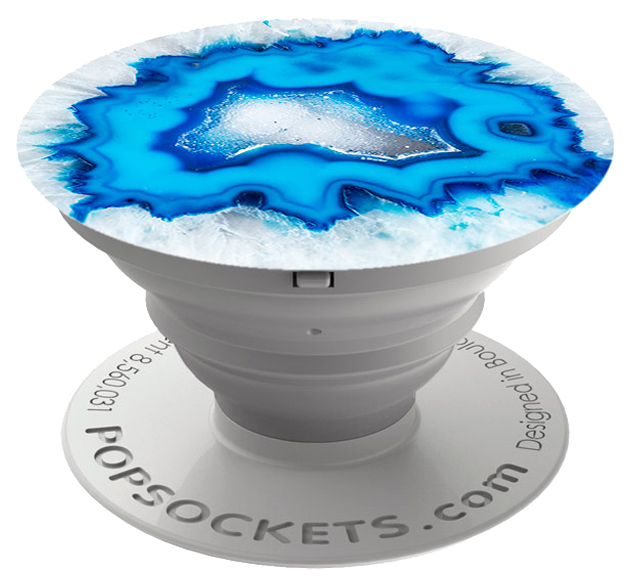 

Держатель универсальный Popsockets Ice Blue Agate 101447, Ice Blue Agate (101447)