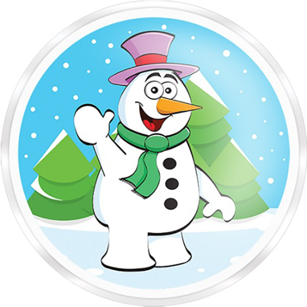 Гель-пена для душа Liss Kroully Снеговик 60 мл