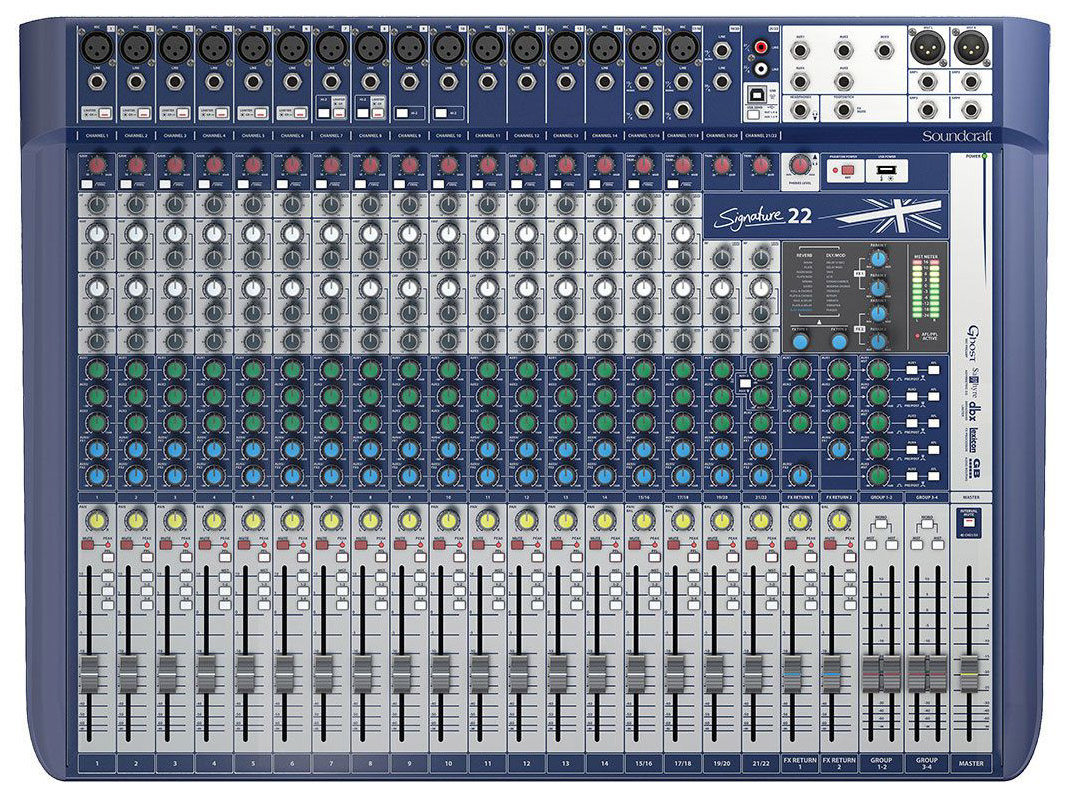 

Микшер Soundcraft Signature 22, Signature 22