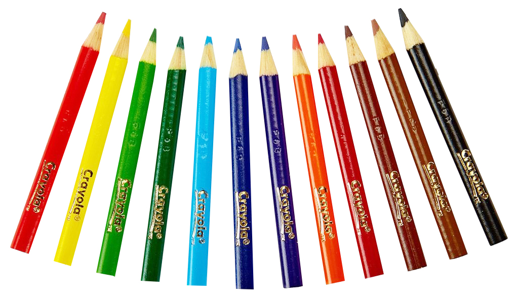 фото Цветные карндаши crayola короткие 12 шт