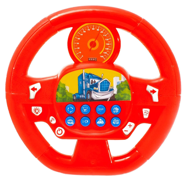 

Интерактивная игрушка Забияка Весело рулим 3724583, Красный