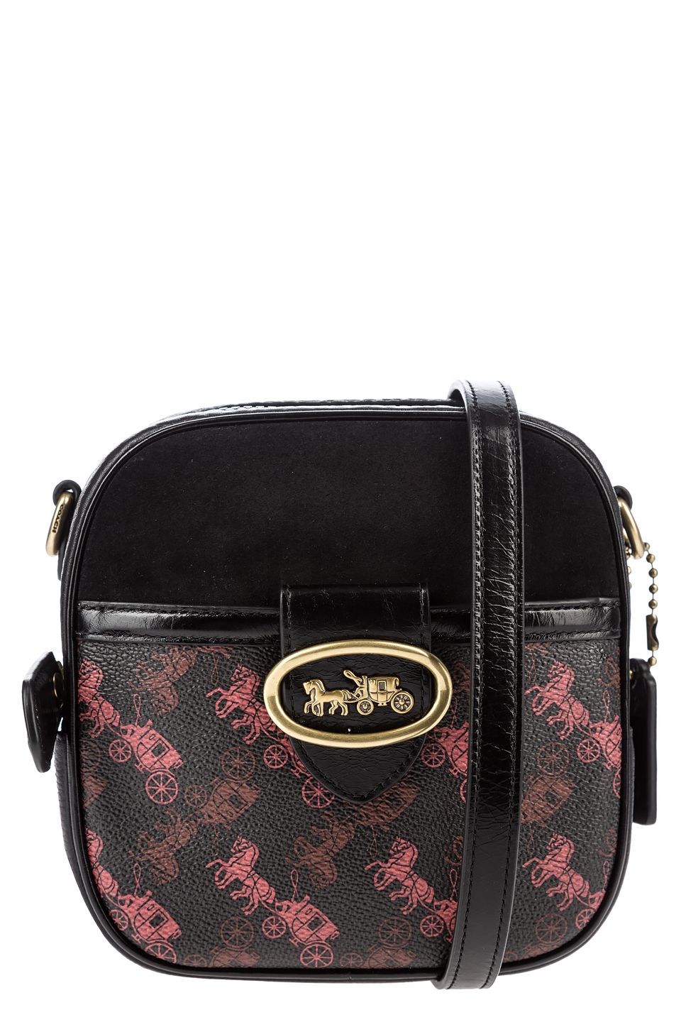 

Сумка кросс-боди женская Coach 88235, серый, Черный, 88235