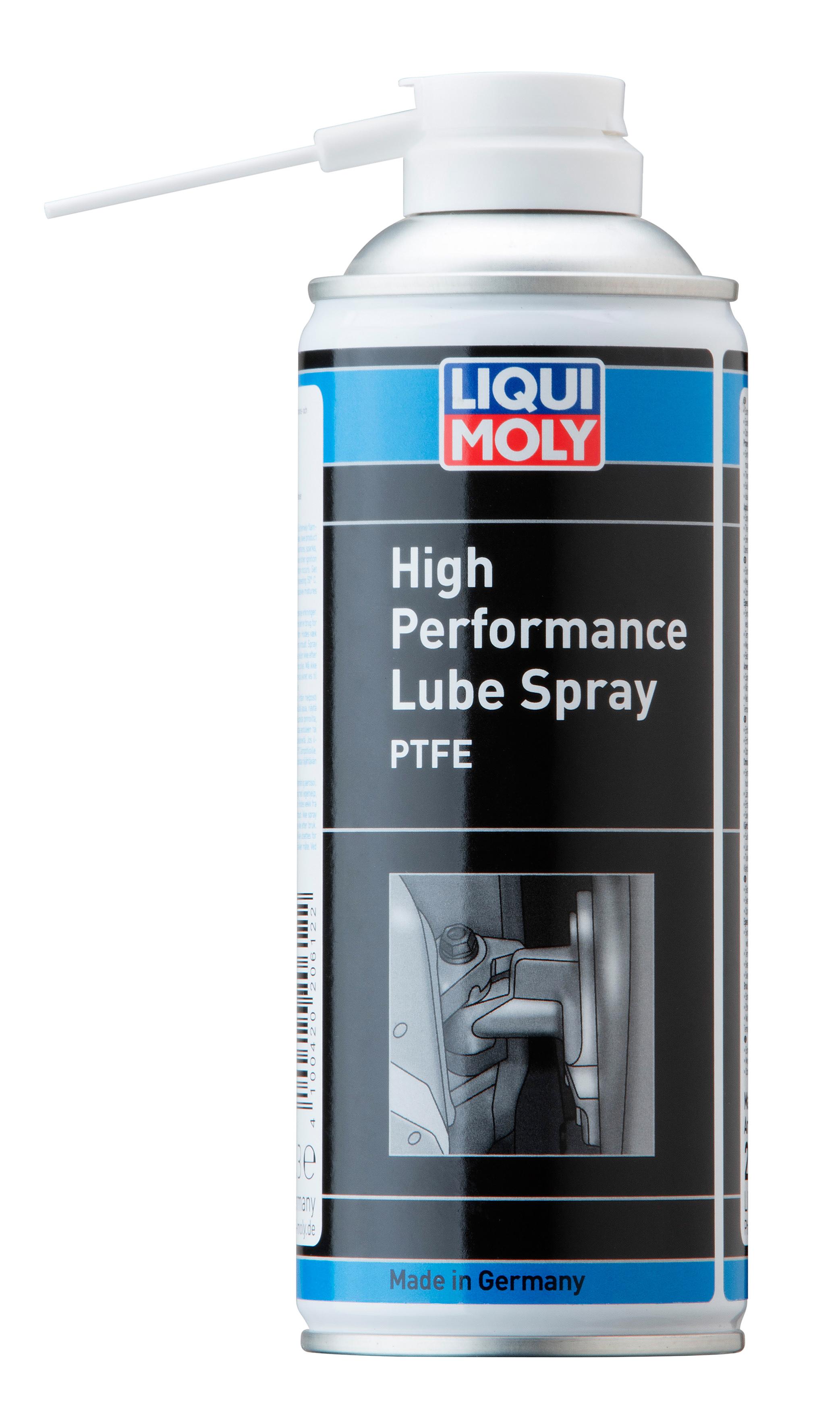 Высокоэффективный спрей-смазка LIQUI MOLY с тефлоном 20612  (0,4л) высокоэффективный спрей смазка liqui moly с тефлоном 20612 0 4л
