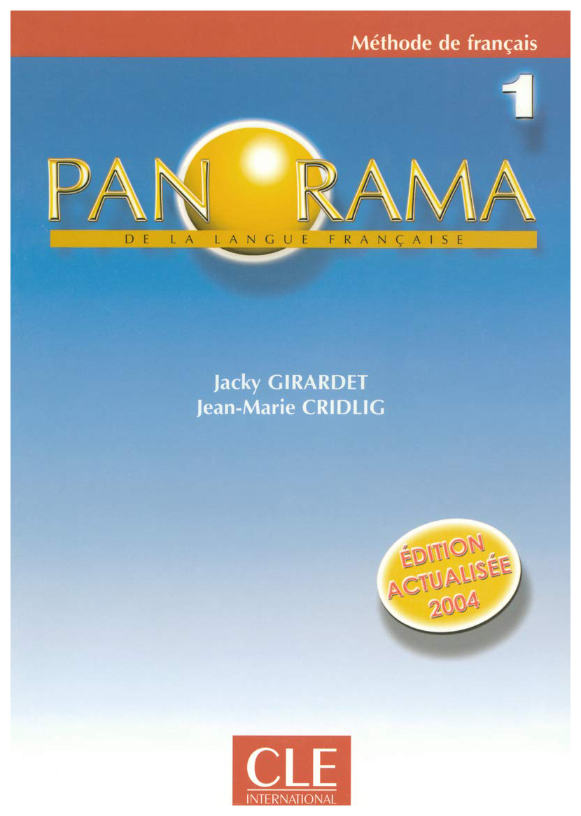 

Книга CLE International "Panorama 1 Livre de l'eleve"