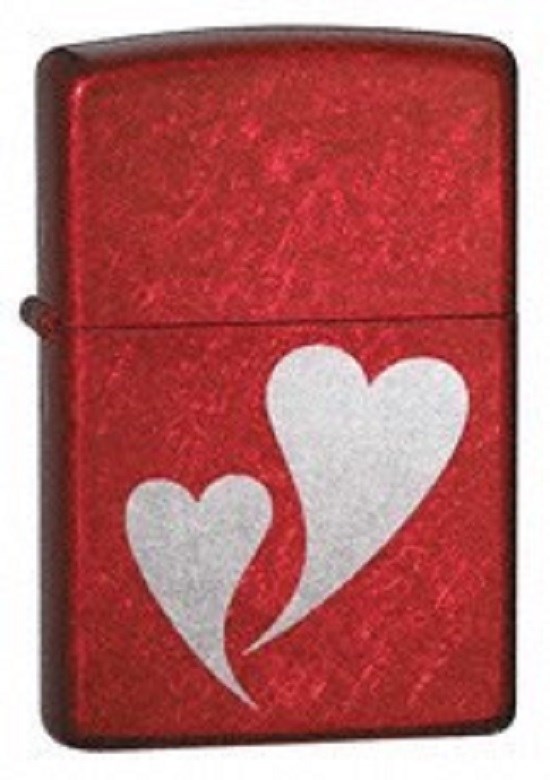 

Бензиновая зажигалка Zippo Double Hearts 24183 Street Chrome, Красный, Double Hearts 24183