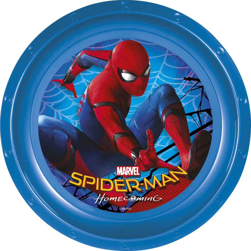 Тарелка пластиковая Человек-паук 2017