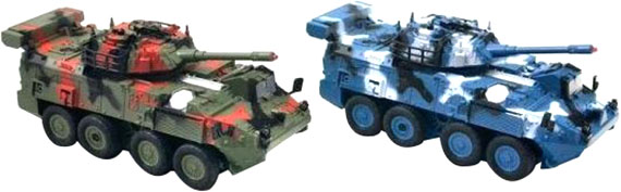 Радиоуправляемый танковый бой БТР A-Toys 333-ZJ11