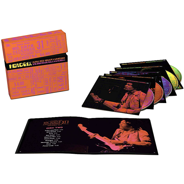 

Jimi Hendrix Songs For Groovy Children - The Fillmore East Concerts (5CD)