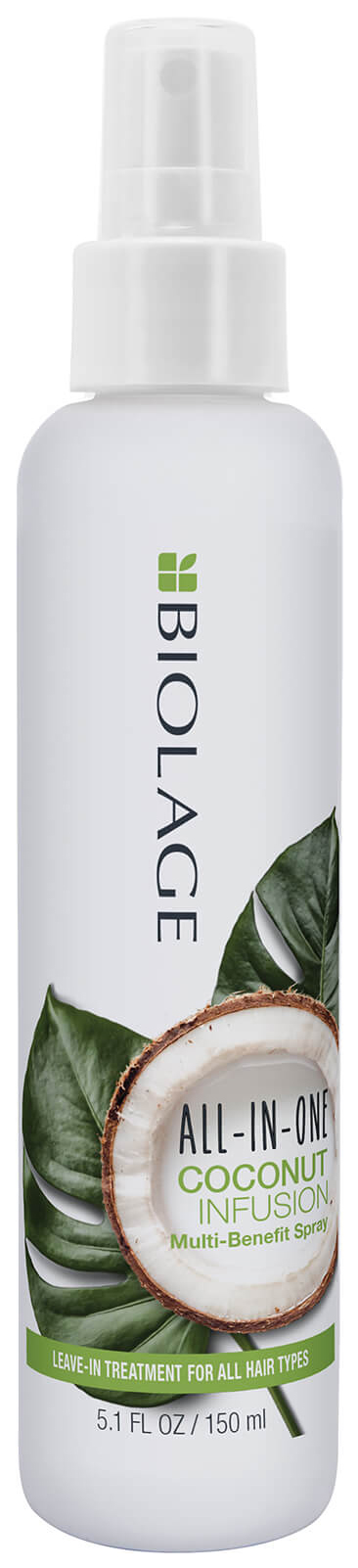 Спрей для волос Biolage All-In-One Coconut Infusion Multi-Benefit Spray 150 мл сыворотка для волос moroccanoil mending infusion 75 мл