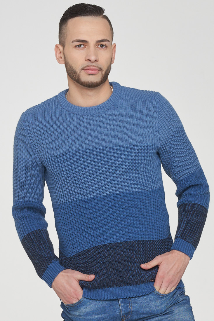 

Джемпер мужской 192-12174 VAY синий 46 RU, 192-12174