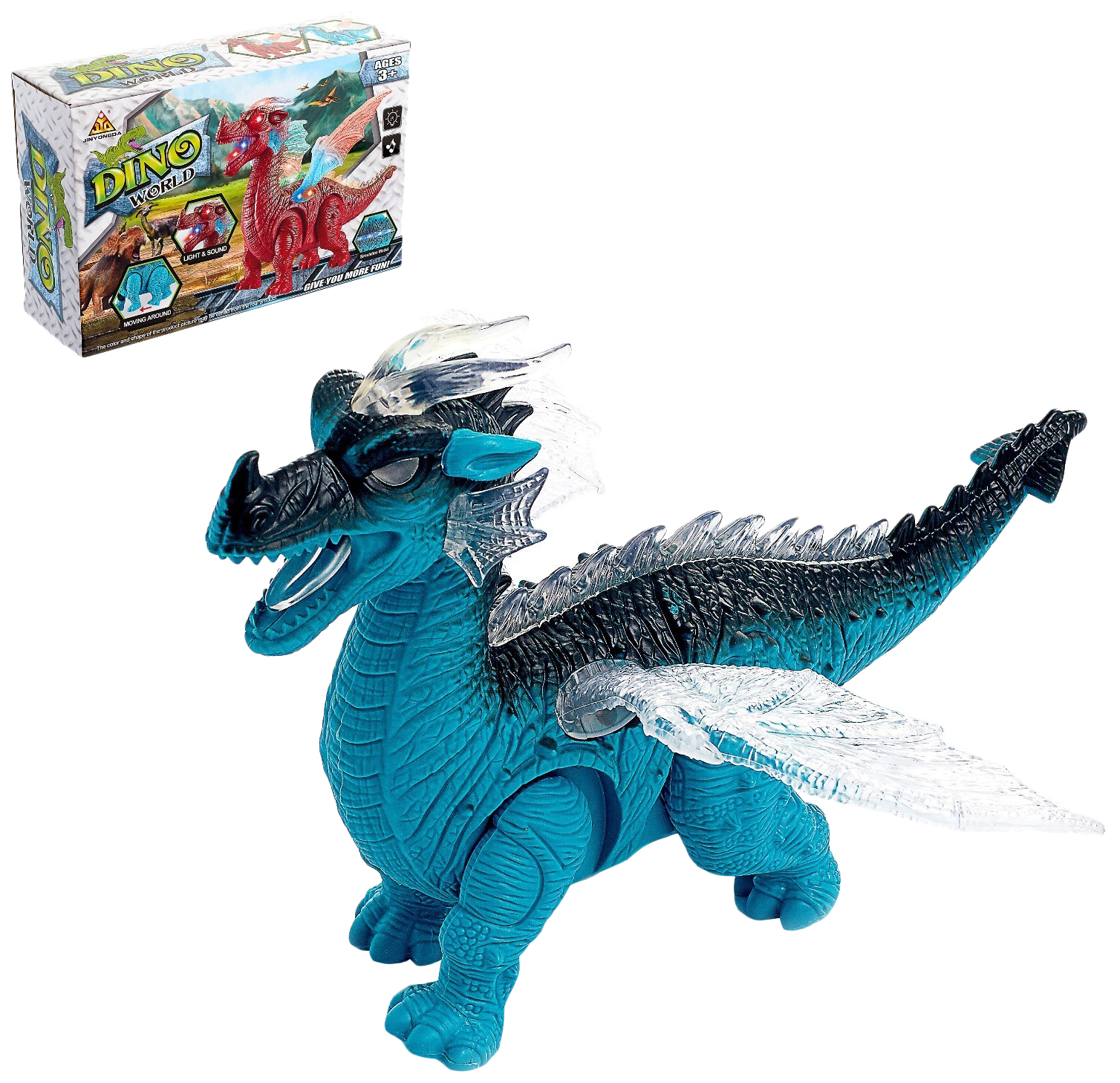 

Интерактивная игрушка Sima-land Дракон 4424323, Разноцветный