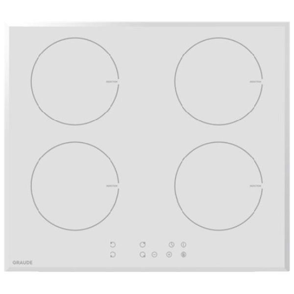Встраиваемая варочная панель индукционная Graude IK 60.1 WF белый