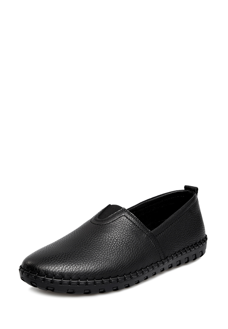 

Слипоны мужские Pierre Cardin 91306160 черные 40 RU, 91306160