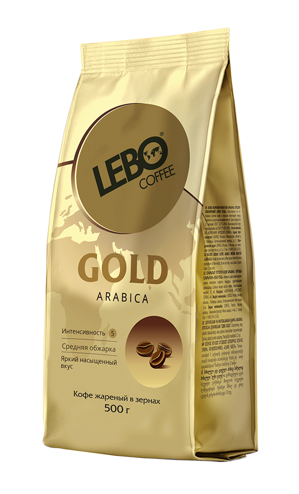 Кофе в зернах Lebo gold 500 г