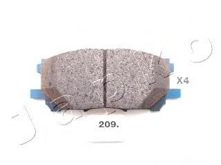 

Комплект тормозных колодок JAPKO 50209
