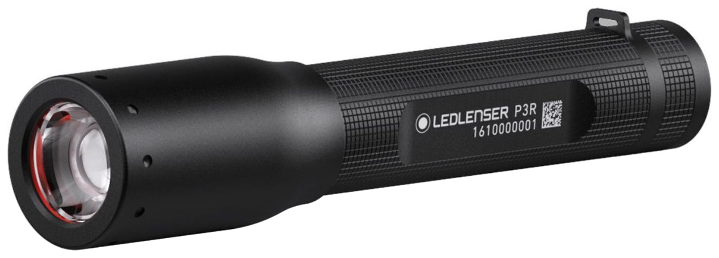 фото Туристический фонарь led lenser p3r черный, 3 режима