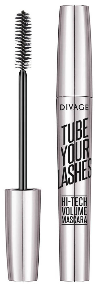 

Тушь для ресниц Divage Tube Your Lashes Hi-Tech Volume Mascara 01 Black 10 мл, Tube Your Lashes Hi-Tech Volume Mascara