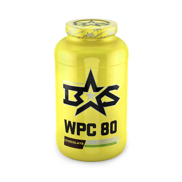 фото Протеин binasport wpc 80 whey protein, 1300 г, strawberry-banana