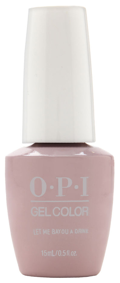 фото Гель-лак для ногтей opi gelcolor let me bayou a drink 15 мл