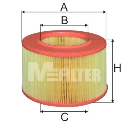 фото Фильтр воздушный mfilter a 277