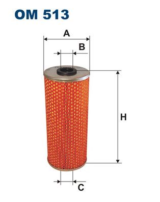 фото Фильтр масляный filtron om513