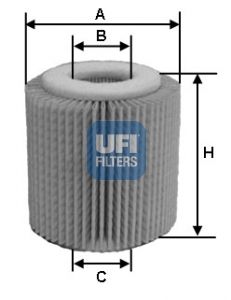 фото Фильтр масляный ufi 25.056.00