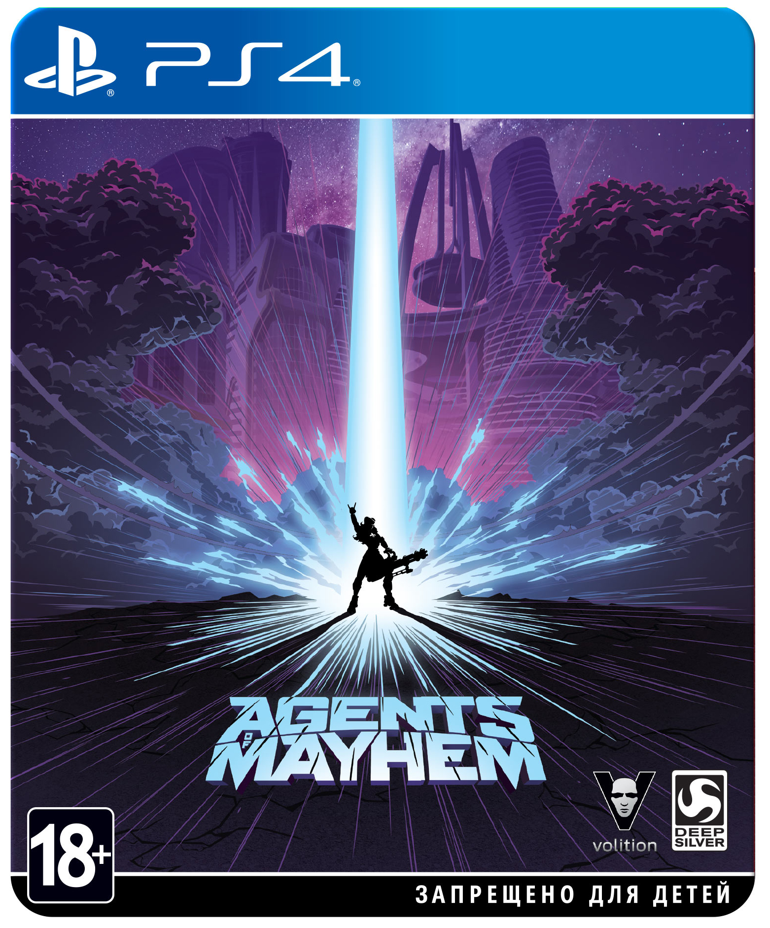 Игра Agents of Mayhem Steelbook Edition PlayStation 4 русские субтитры 3300₽