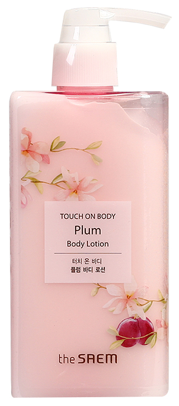 Лосьон для тела The Saem Touch on Body Plum Body Lotion 300 мл svakom вибростимулятор со встроенным аккумулятором anya plum red