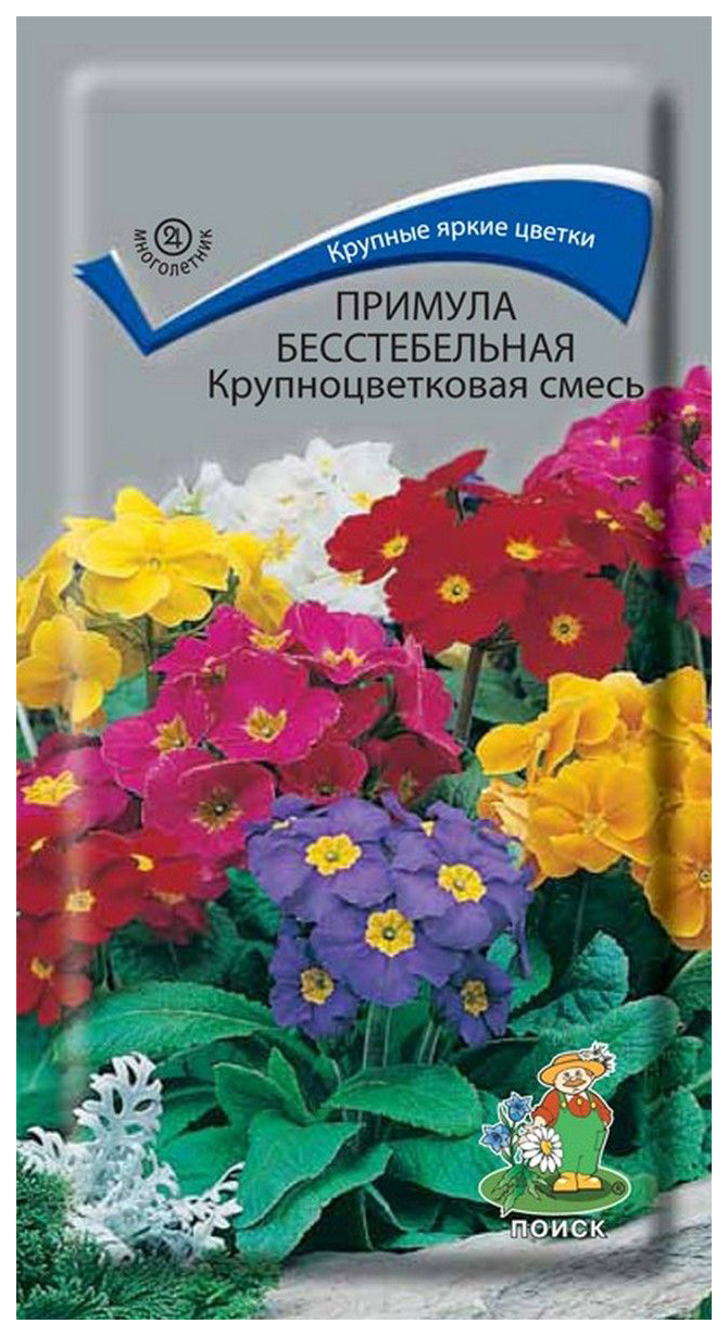 

Семена примула Поиск Крупноцветковая смесь 95133 1 уп.