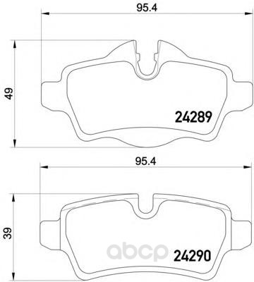 

Колодки тормозные дисковые, комплект Hella 8DB355013-661