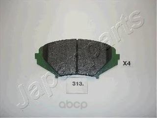 

Колодки дисковые передние mazda rx8 2.6 03 Japanparts PA313AF