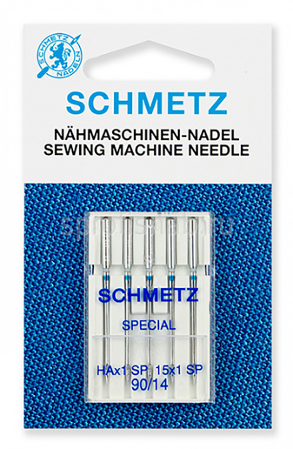 

Иглы Супер стрейч Schmetz 130/705 HA x 1 SP № 90 5 шт,