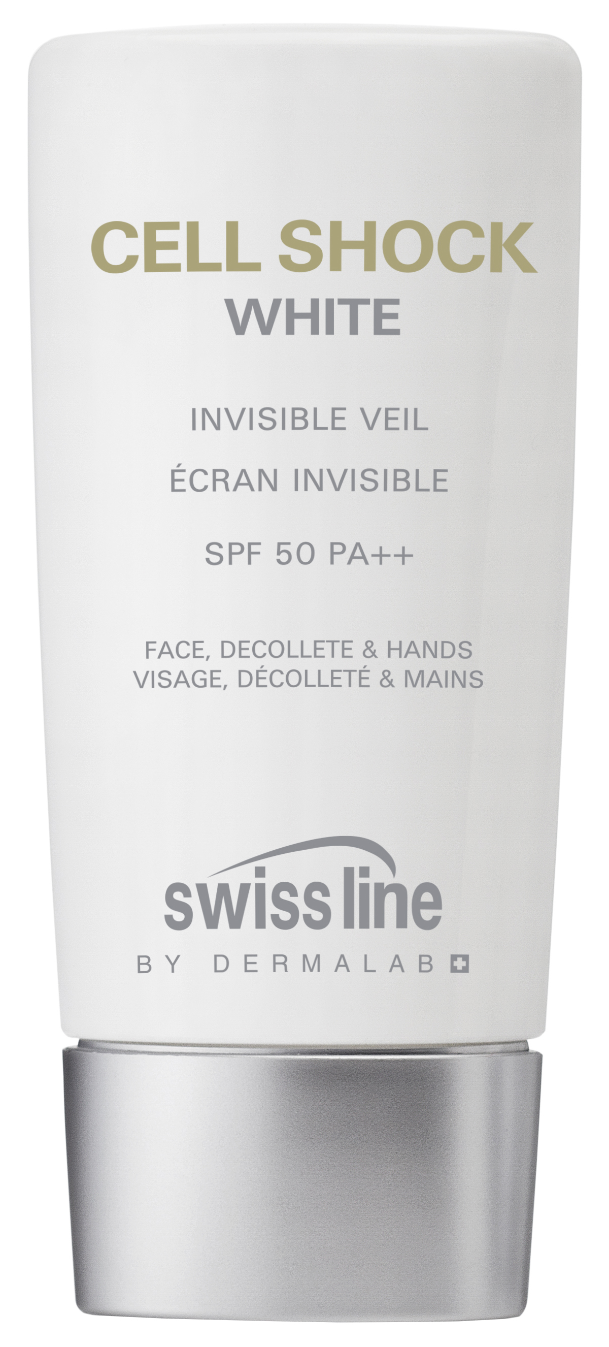 фото Крем для лица swiss line cell shock white invisible veil spf 50 65 мл