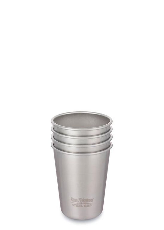 Стакан Klean Kanteen Steel Cup 300 мл, steel, 4 шт.