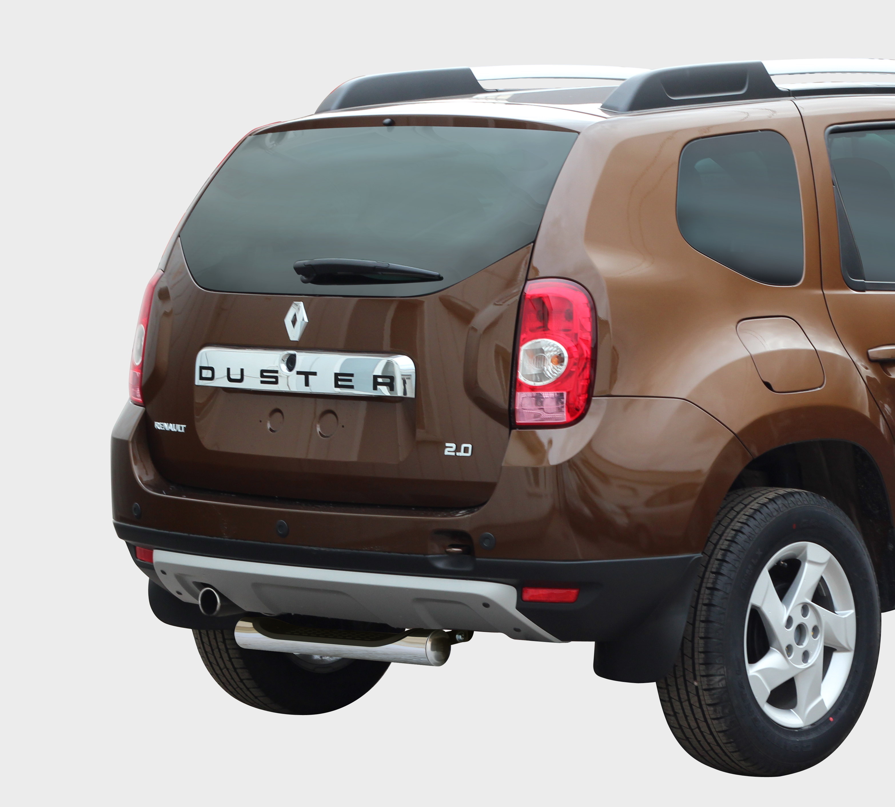 фото Защита задняя ступень d76 souz-96 для renault duster 2012, rdus.77.1451