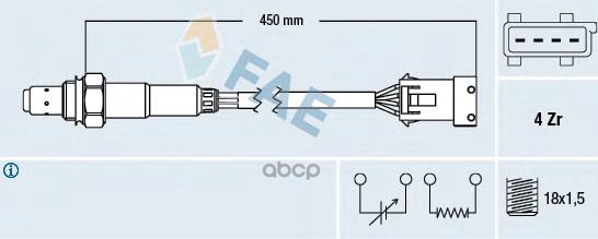 фото Лямбда-зонд fae 77433