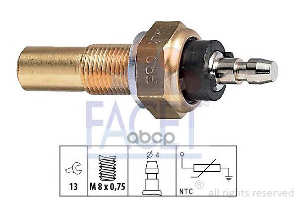 

Датчик температуры Facet 73068
