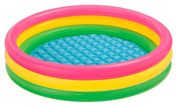 Детский бассейн Intex Sunset Glow Pool 147х33 см бассейн надувной intex ocean reef shade pool