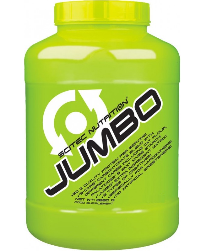 фото Гейнер scitec nutrition jumbo, 2860 г, strawberry