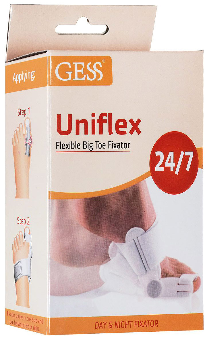 

Бандаж гибкий корректирующий GESS Uniflex, Uniflex, голеностопный