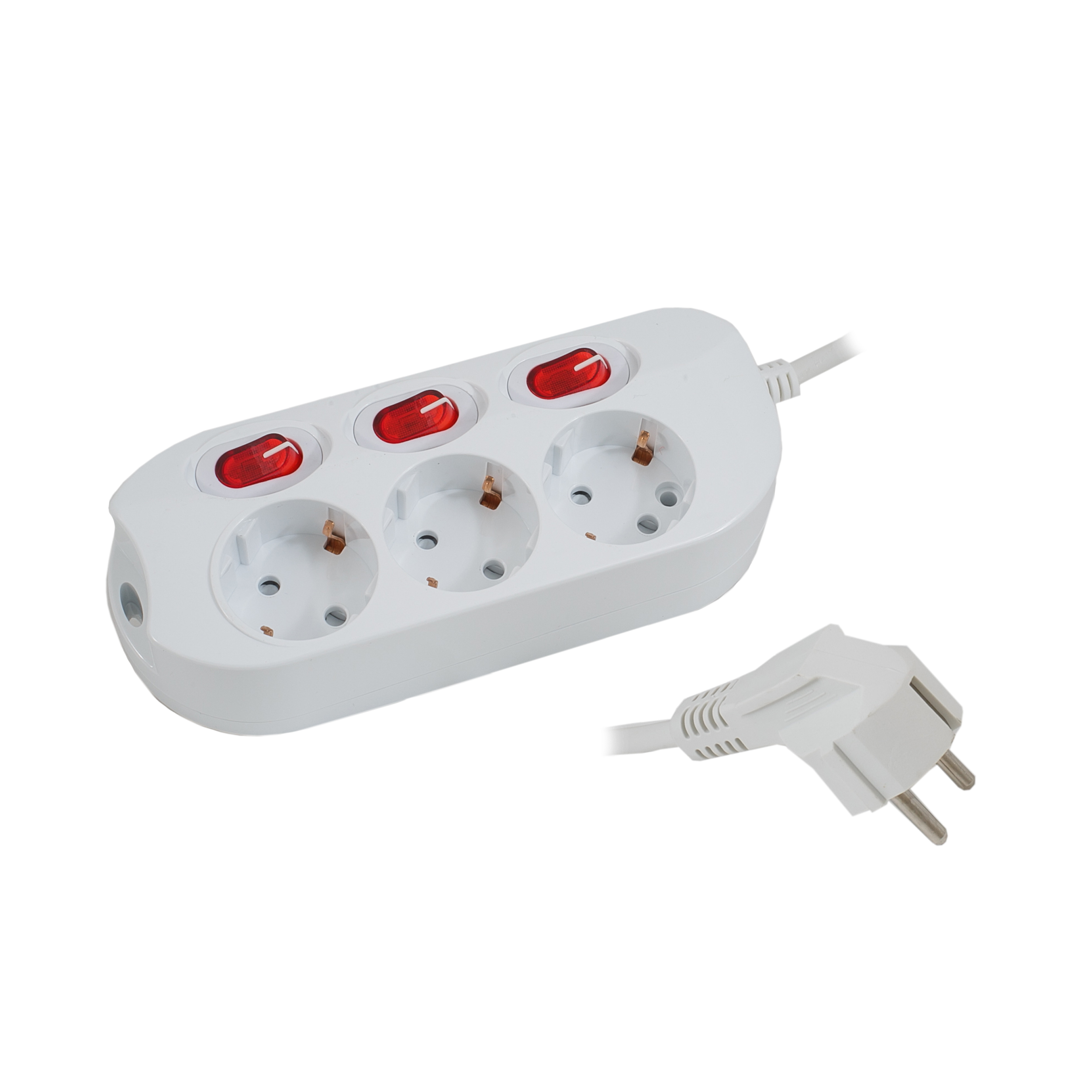 

Удлинитель СТАРТ S3x1-ZDIV, 3 розетки, 1,5 м, White, СТАРТ-6