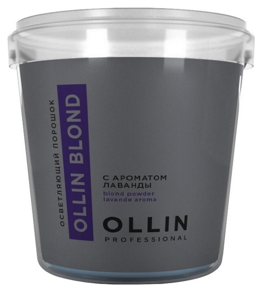 Осветлитель для волос Ollin Professional Color Blond Powder Aroma Lavande 500 г стойкий краситель для седых волос de luxe silver dls10 16 10 16 светлый блондин пепельно фиолетовый 60 мл blond collection