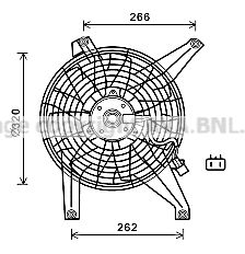 фото Вентилятор охлаждения двигателя ava quality cooling mt7528