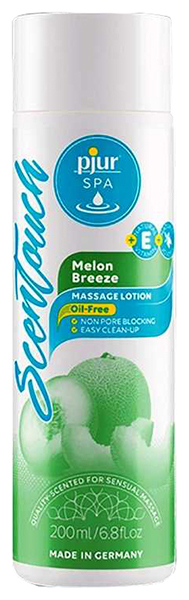 фото Массажный лосьон pjur spa scentouch melon massage lotion с ароматом дыни 200 мл